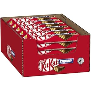 Kitkat Chunky Melk Chocolade Reep – voordeelverpakking – doos met 24 chocoladerepen