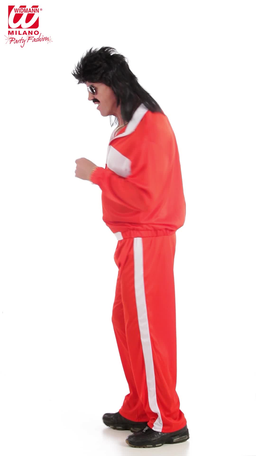 Widmann Kostuum Trainingspak, Verenigd Koninkrijk, Jaren 80 Outfit Joggingpak Vlag Carnavalskostuum 751575258