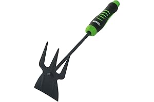 SUMIO 13.7" Alloy Steel Hoe and Cultivator: Your Small Garden Oasis Savior