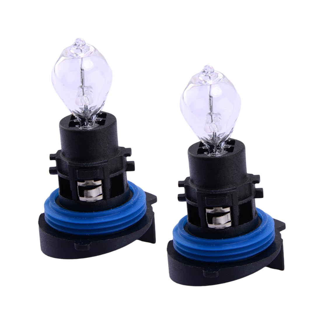 beler 2Pcs Front Daytime Running Light DRL Lamp Bulb with Base Holder 77364975 Fit for Citroen C5 Peugeot 2008 3008 5008