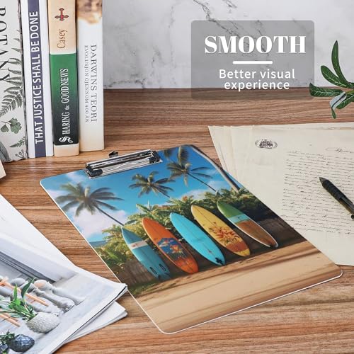 Planche de surf porte-document acrylique A4 pour enseignant - 5