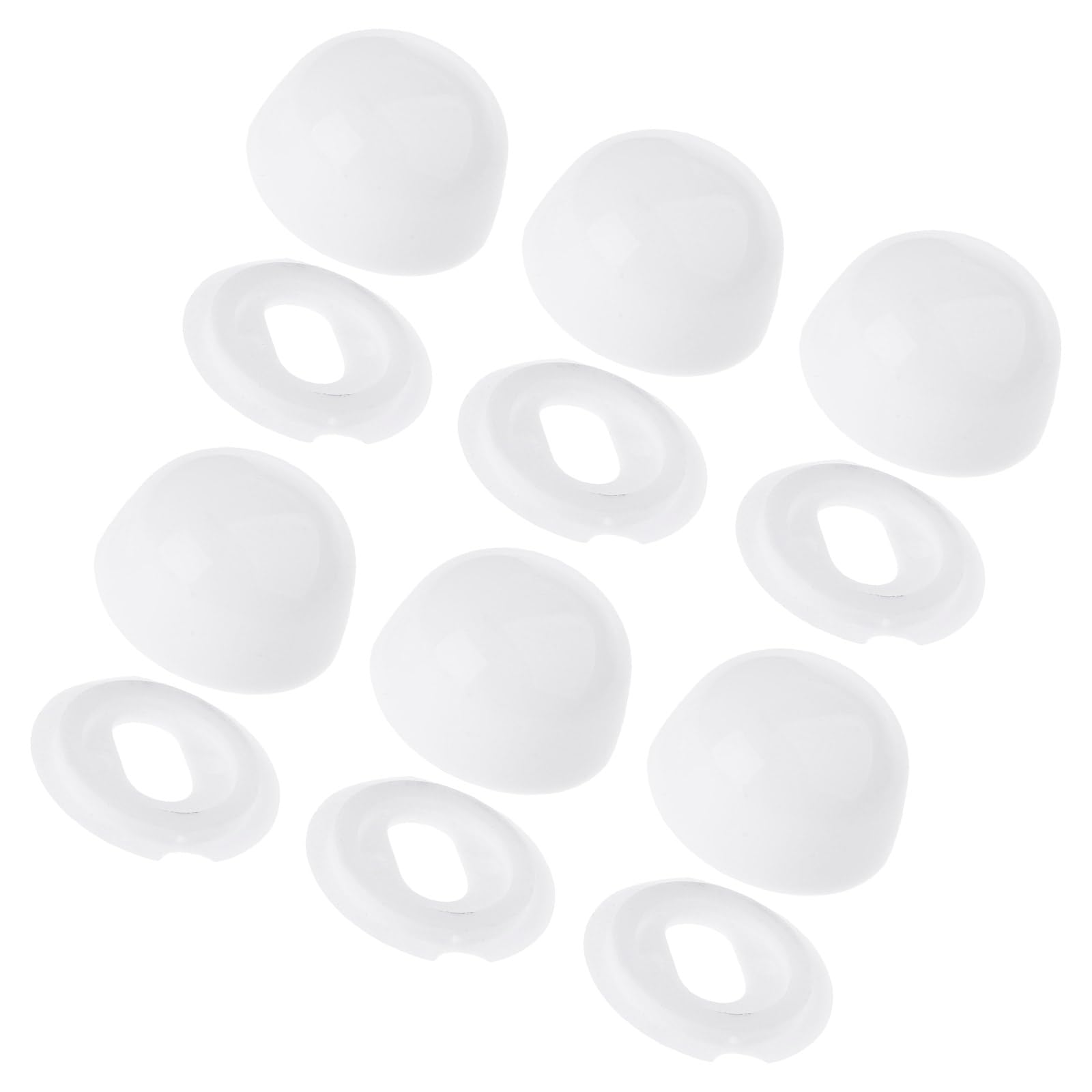 Buxuaaaa Multicolor Modern Screw Caps For Bathroom Fixtures Decorative Covers Hide Toilet Sink Bolts Simple Installation For Home Tool Without Installation Screw Covers