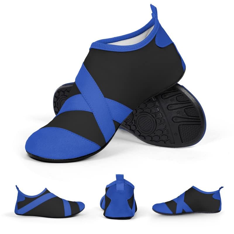 Water Shoes, Barefoot Aqua Shoes, Quick Drying Lightweight Shoes Non Slip, for Beach Swim Surf Women Men