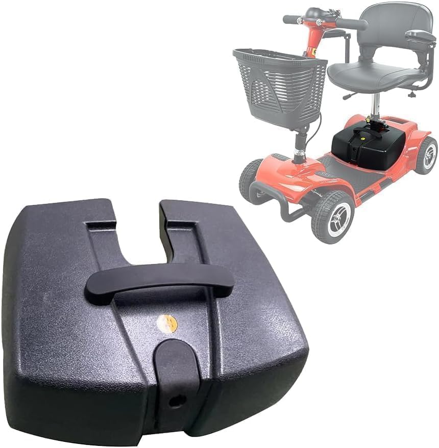 Rayzonix Vive/Elifecenter W3431/MS31 Battery Case with 2-Pack 12V 12AH Lead Acid Batteries (Total 24V) Factory Original Replacement for Mobility Scooters Direct Fit for W3431 & MS31 Models