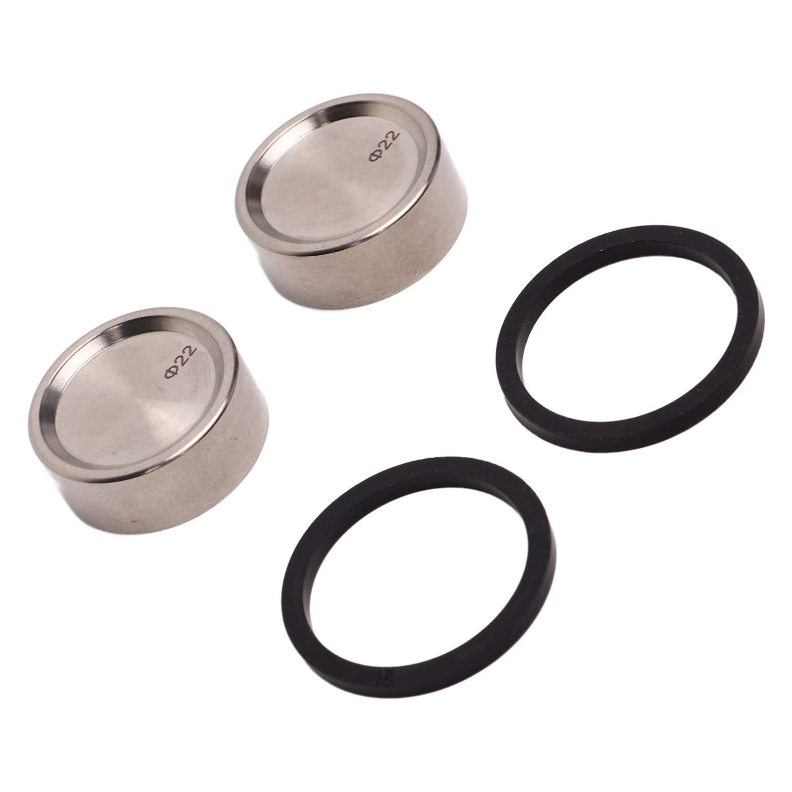SUNGOOYUE Pistoni per Pinze Freno a Disco Bici da Montagna – 2 Pezzi in Lega di Titanio per Sostituzione Pinze Shimano XT/SLX, Componenti Freno MTB, Ricambi Freno a Disco, Accessori Bicicletta