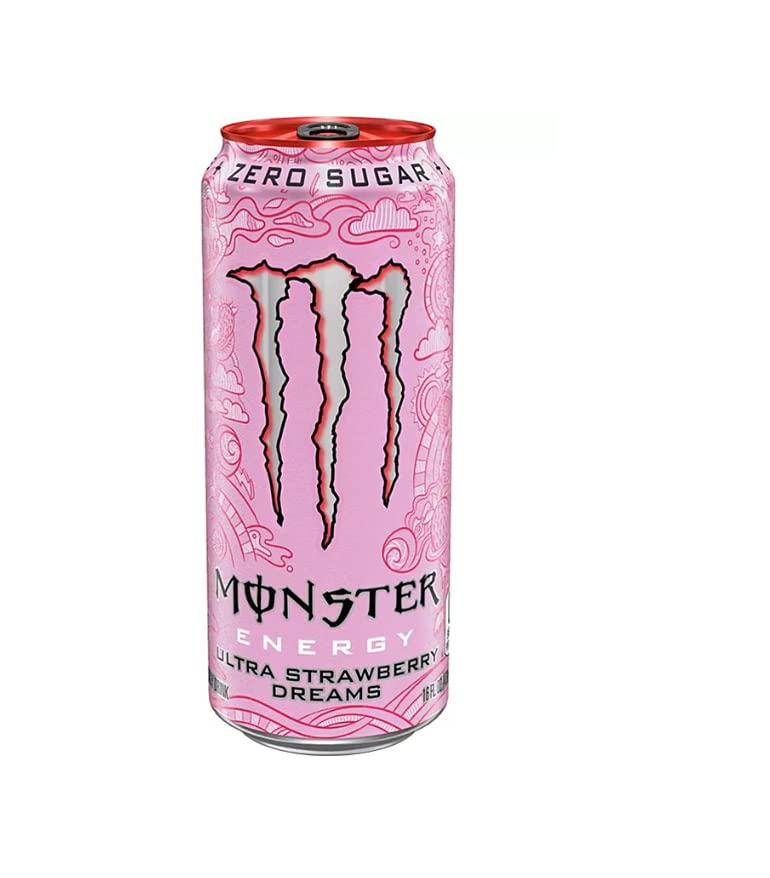 Miniatura 3 de Monster Energy Paquete ultra variado, Strawberry Dreams, Sandía, Peachy Keen (16 fl. oz, 24 unidades)