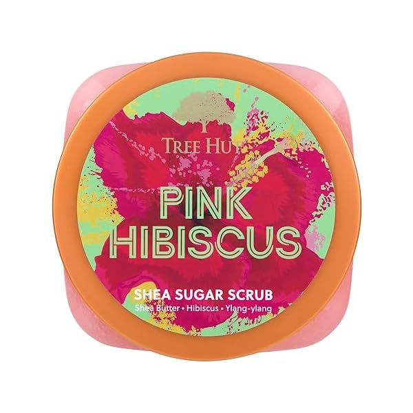 Tree Hut Pink Hibiscus Shea Sugar Scrub, 18 oz, Ultra Hydrating and Exfoliating Scrub for Nourishing Essential Body Care – Bild 3