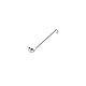 LOUIS TELLIER - Professioneller Schöpflöffel - Edelstahl - 8 cm - 130 ml, Grau