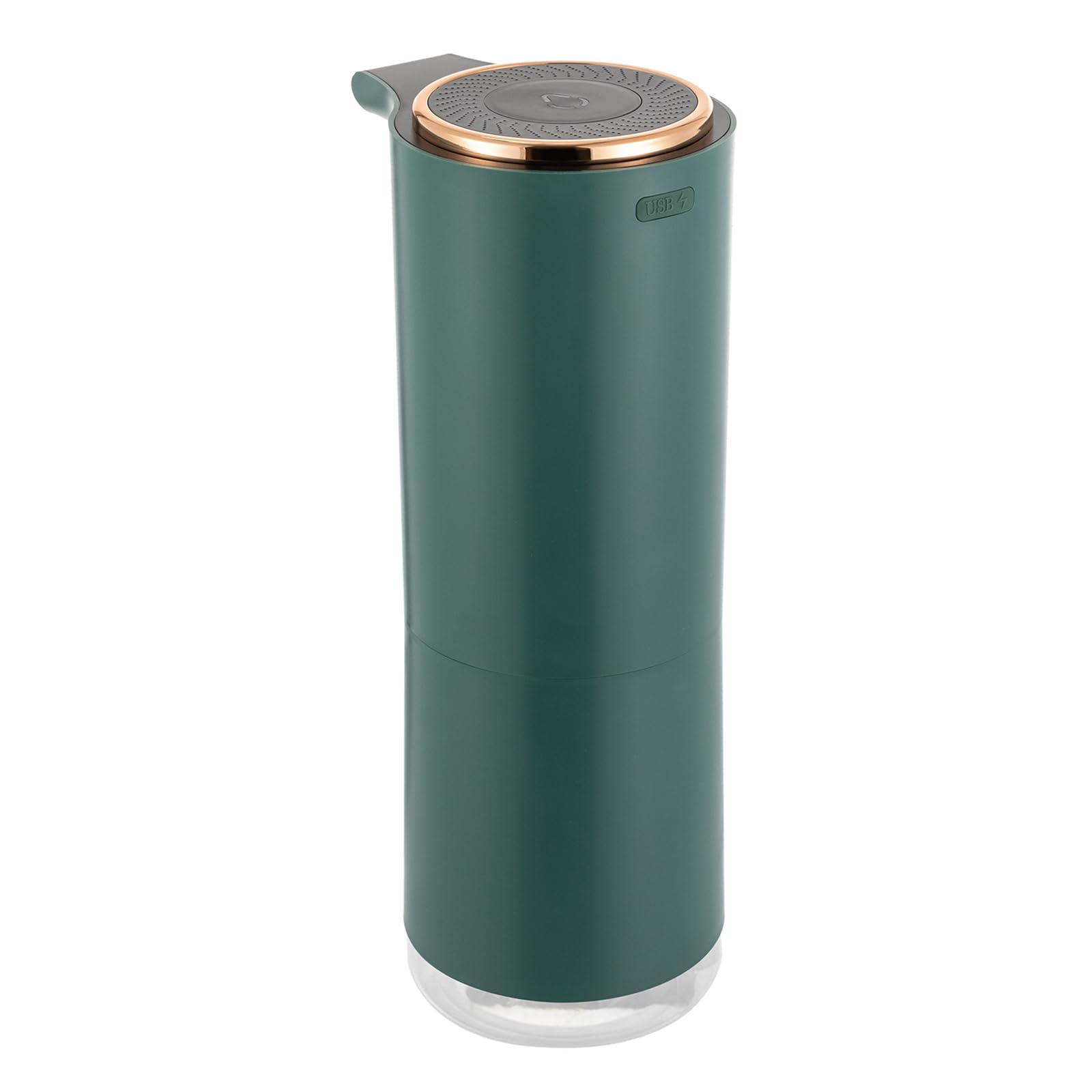 Dispenser di sapone automatico, 250 ml, con sensore, ricaricabile tramite USB, IPX5, impermeabile, per bagno, cucina