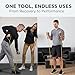 THERABAND Latex Resistance Tubing, Yellow, Light Level 1, 25 ft Roll, Professional Grade for Upper and Lower Body Workouts, Cut-to-Length, Color-Coded Resistance Levels