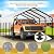 JAMFLY Carport, Heavy Duty Carport Canopy with Galvanized Steel Roof and Frame, Metal Car Garage Upgraded Extra Large Garage for Pickup, Boat, Car and Tractors, 12x20FT White