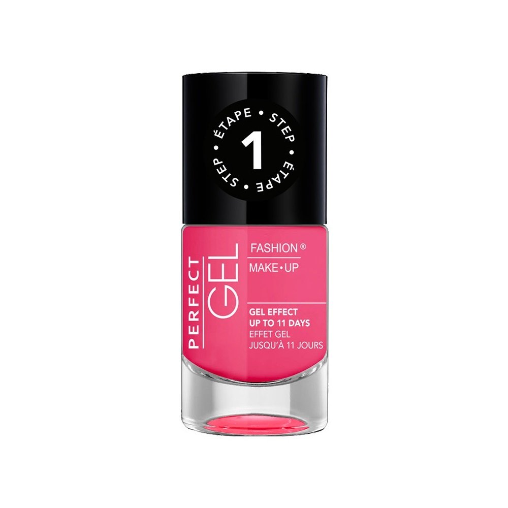 Fashion Make-up Perfect Gel Nagellack Nr. 6 Rosa Macaron – 10 Ml, Mit Top Coat Bis Zu 11 Tage Haltbar