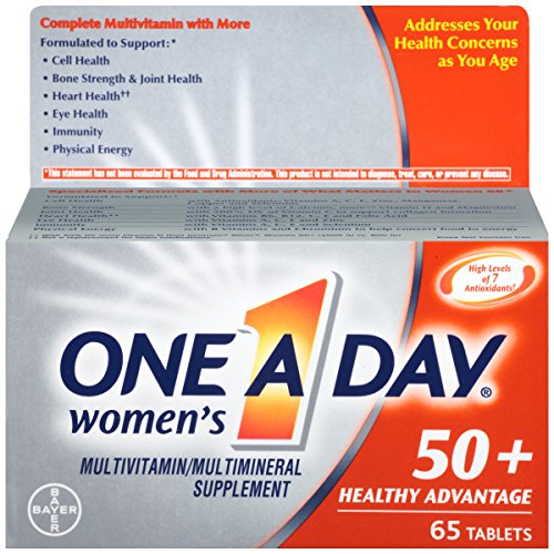 One A Day Women's 50+ Advantage Multivitamins, 65 Count