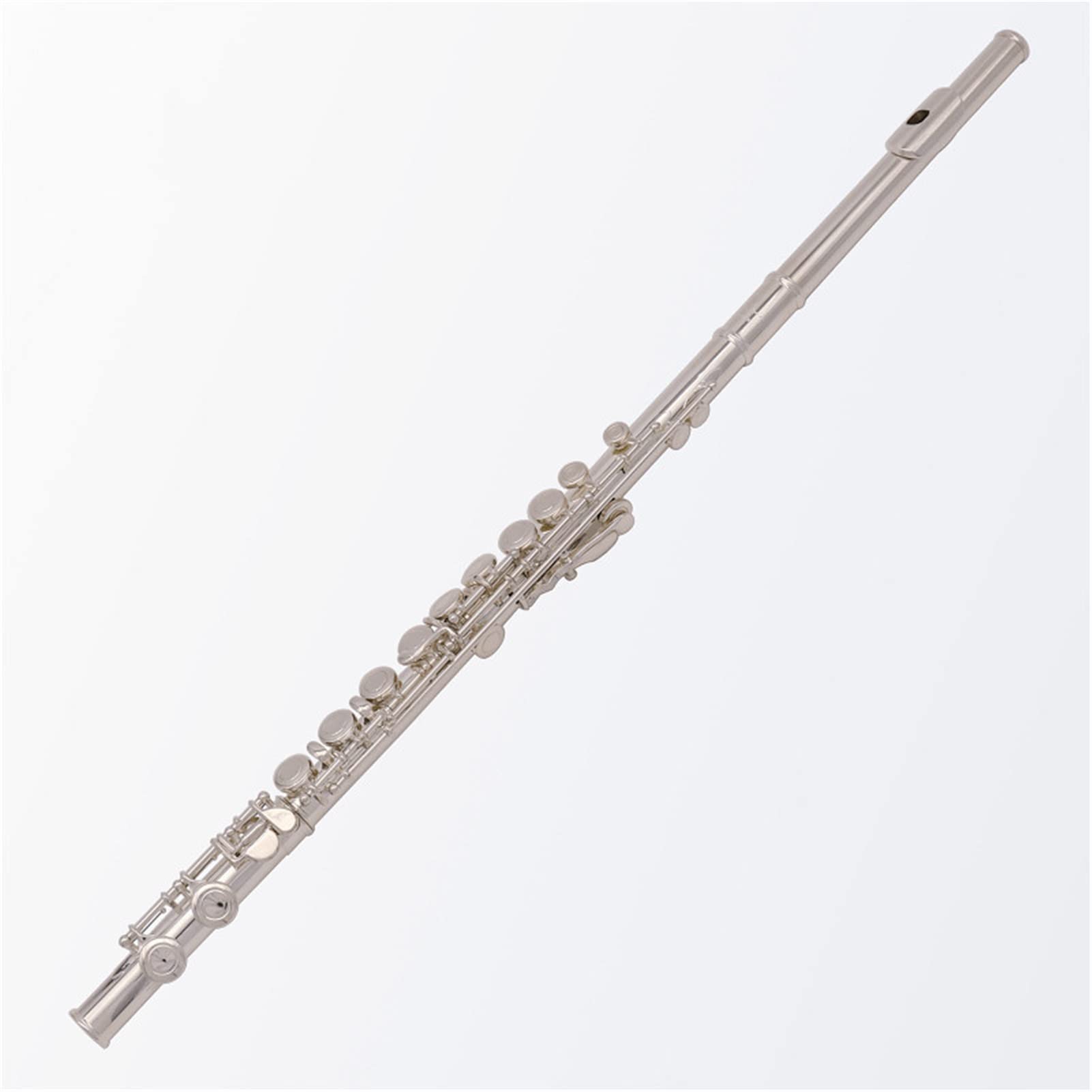 ZUZU Abrigo Abierto 16 Flauta Clave Profesional Plateado Plateado Flauta Mano Izquierda Flauta Kit Flauta