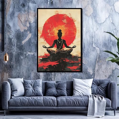 Toile de méditation grand format avec impression haute définition