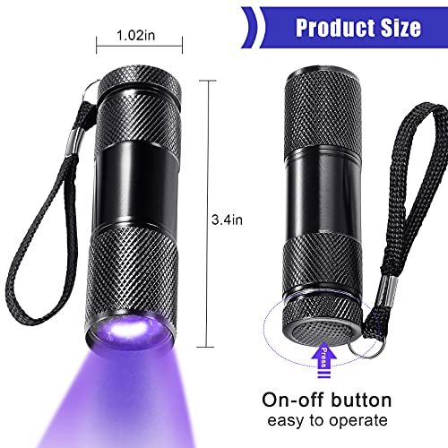Roceei ROCEEI-BLACKLIGHT-034 10 Pieces Uv Blacklight Flashlights thumb #3