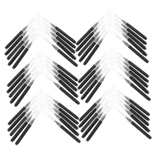 LALADEFIEE 100pezzi Penna Per Sopracciglia Pennello Per Ciglia Strumento Di Bellezza Portatile Pettine Per Sopracciglia Scovolino Per