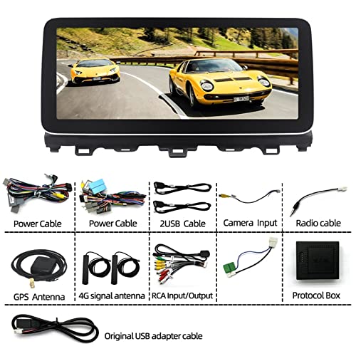 É usado para Honda Accord 10 geração de 12,3 polegadas Android 8-core central de controle de navegaç