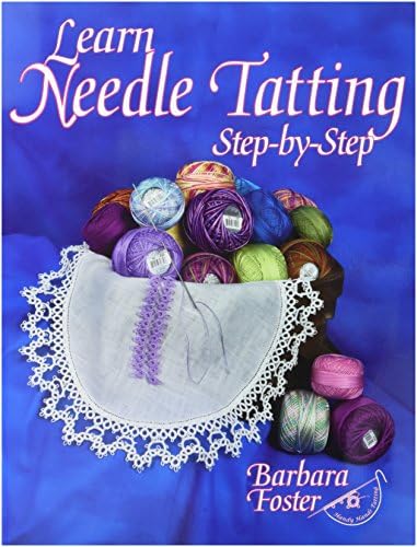 Handy Hands ST5P Learn Needle Tatting Step by Step Kit , Red, 13.25 x 9 x 0.19 image 2