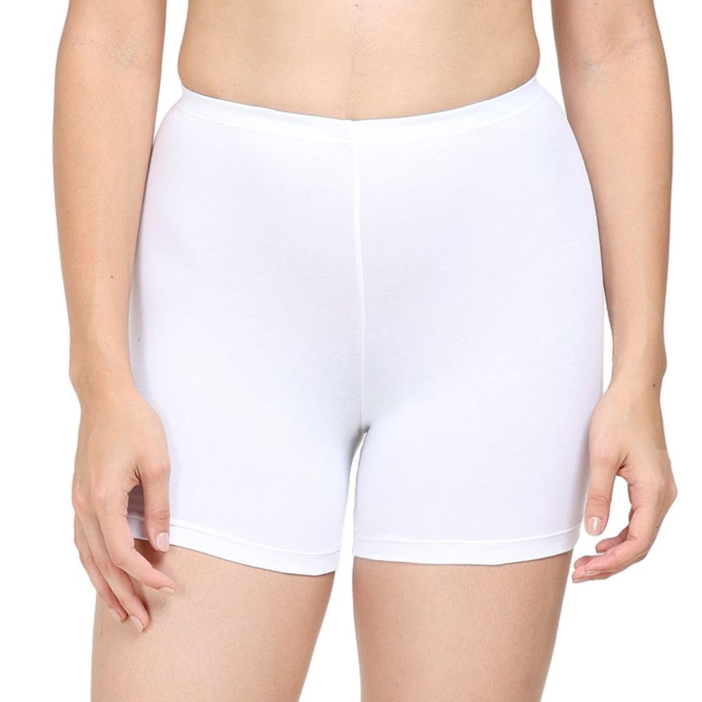 Adira | Cycling Shorts for Women Under Dress | Shorts for Women| Women Tights Shorts | Soft & Comfy, Knitted Stretchy Fabric | Perfect Length to Ware Under Dress | Pack of 1