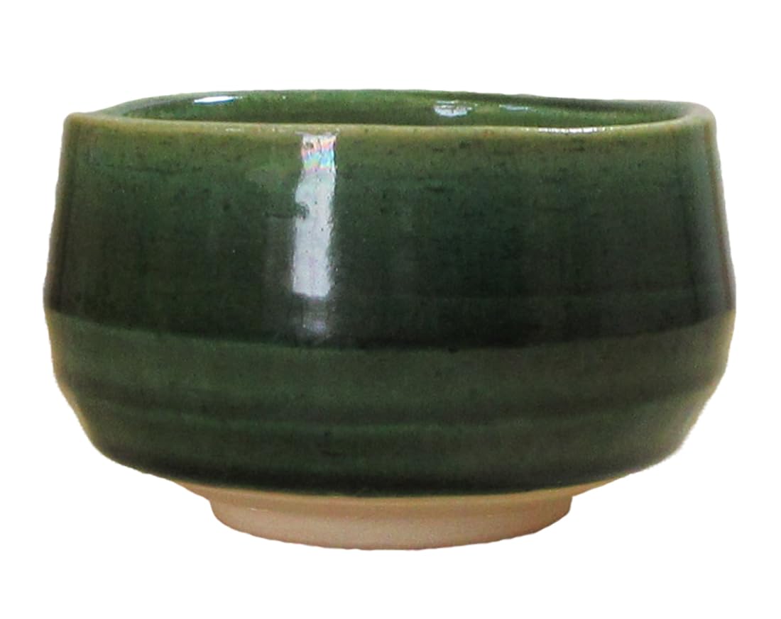 Amazon | 抹茶茶碗 総織部 美濃焼 22d43427-589 | 【美濃焼】四季彩