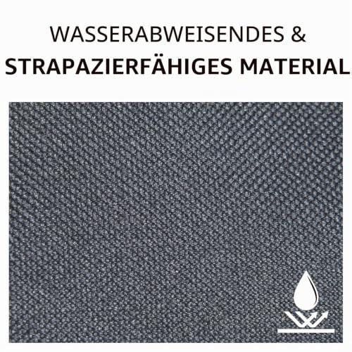 Hauck Kinderwagen Transporttasche Bag Me, 115 x 31 x 31 cm, Schirmbuggys Buggy Schutztasche für Auto, Flugzeug, Bahn, Schmutzabweisend, Wasserabweisend, mit Tragegurt (Schwarz)