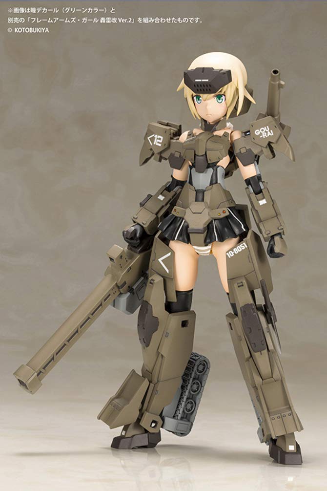 Hobby Japan Frames Arms Girl Eyes Decal Set 07 for Torning Warning Ver.2 Plastic Model Decal FA007D