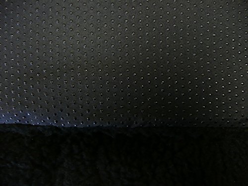 Ellie-Bo Hundebett aus Sherpa-Fleece, schwarz, geeignet für Hundekäfig mit 76 cm