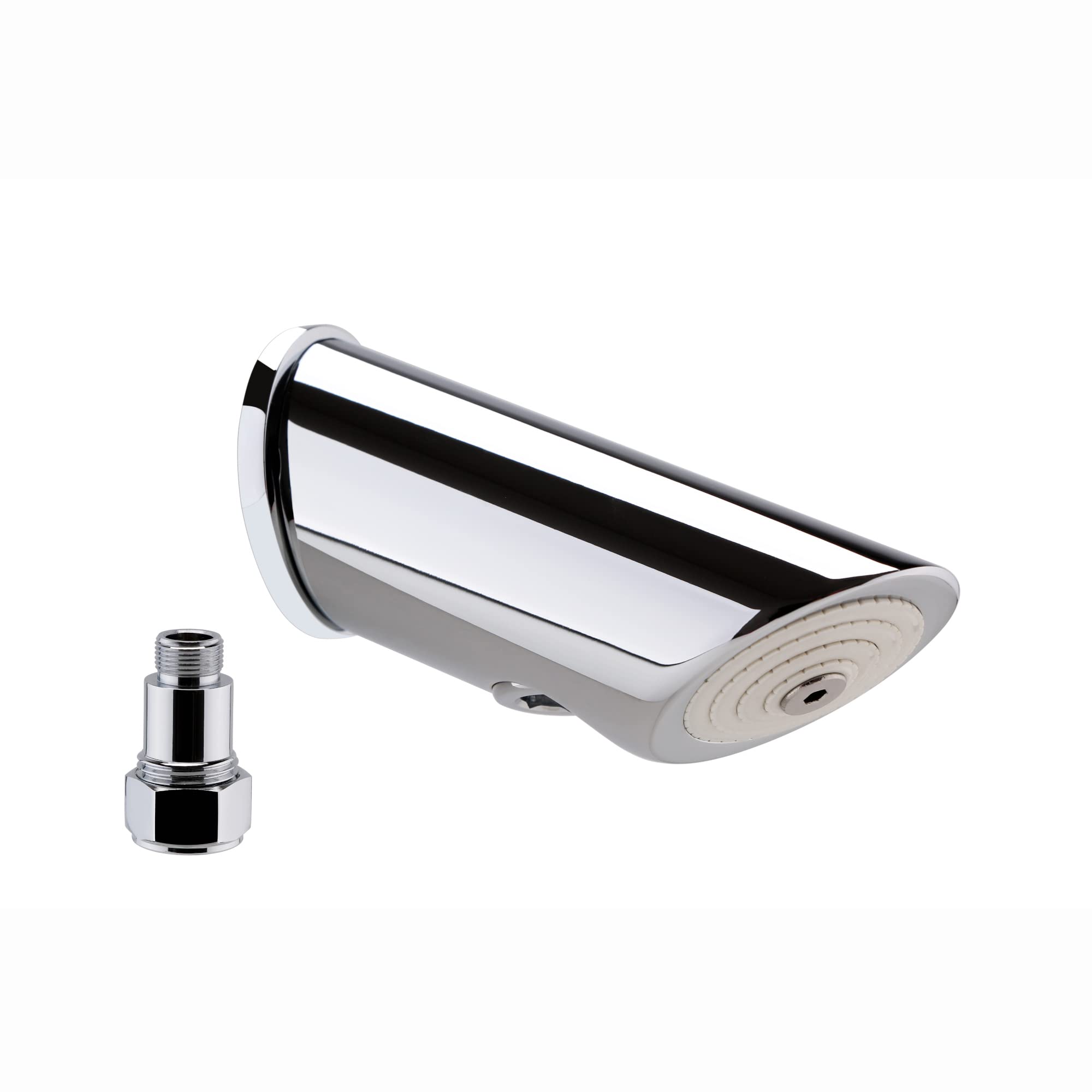 ENKI, R40, Anti Vandal Shower Head Concealed or Exposed Installation, for Gym or Swimming Pool Use, Chrome