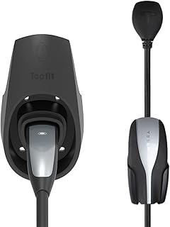 BMZX Tesla Charger Holder Charging Cable Organizer with Charger Slot for Tesla Motors Wall Mount Connector Bracket Adapter Fit American Model S Model X Model 3 Model Y