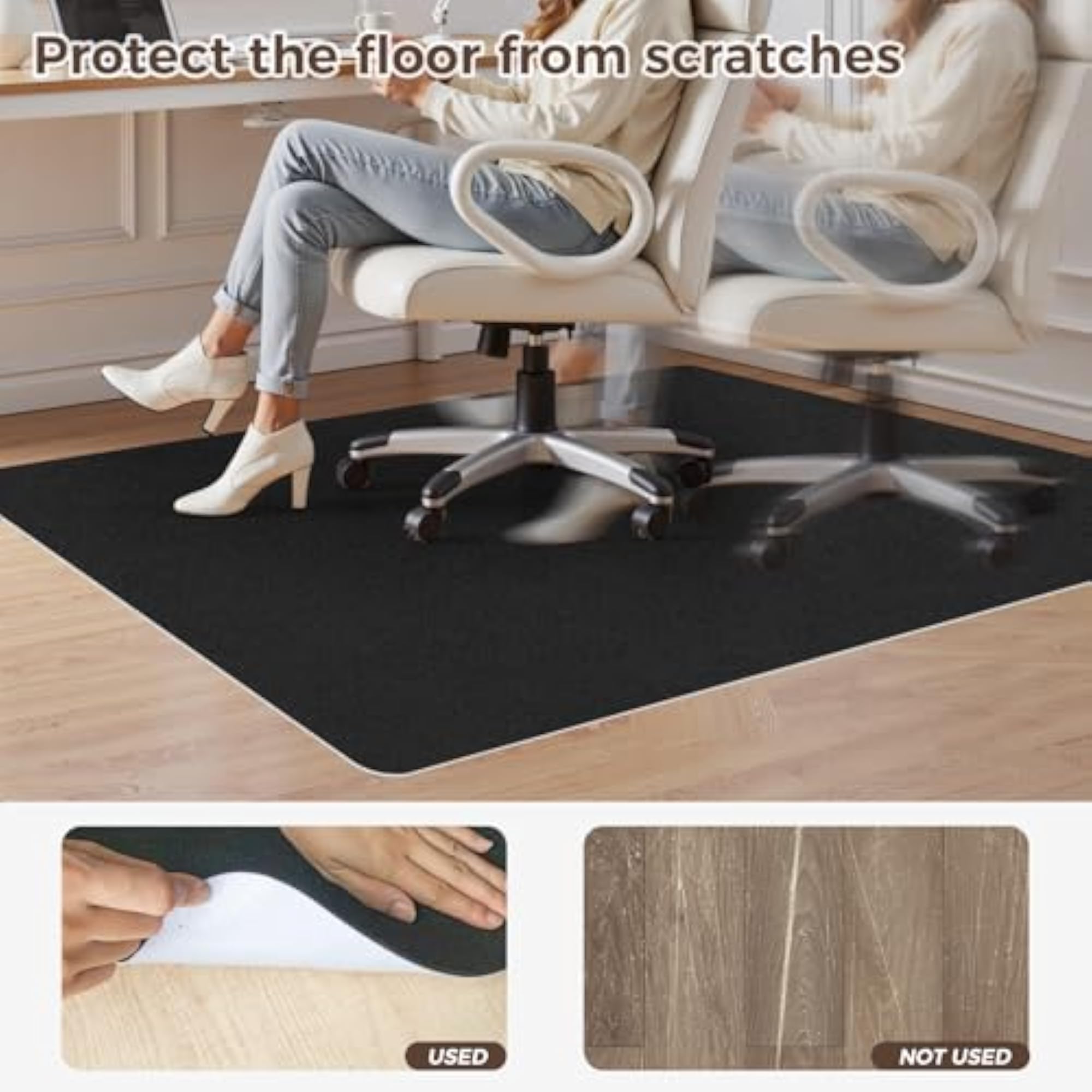 Office Chair Mat for Hardwood Floor