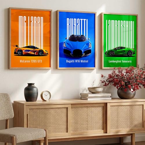 Image of kotart Big Sports Car paintig for living room