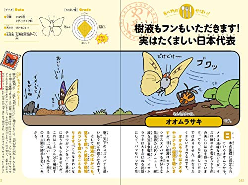 日本文芸社『昆虫たちのやばい生き方図鑑』