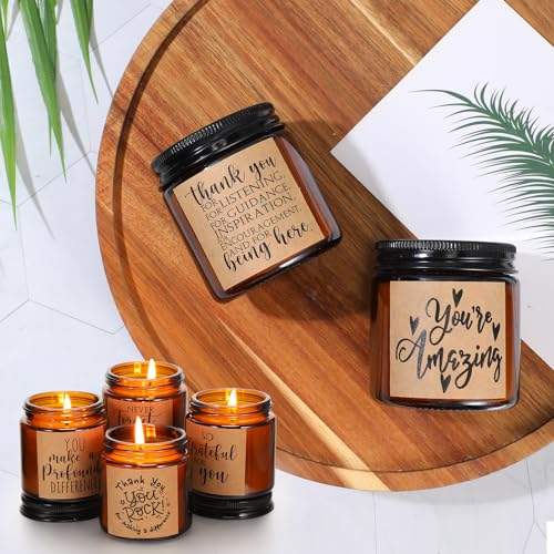 10-Jars-Thank-You-Gift-Candles-35-oz-Employee-Appreciation-Gifts-Bulk-Soy-Wax-Jar-Inspirational-Candle-Thank-You-Gifts-for-Coworkers-Employee-Women-Secretaries-Teacher-VolunteersAmber