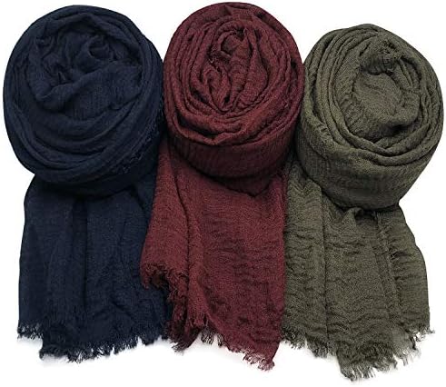 Women Scarf Shawl for All Season 3PCS Scarve Wrap Scarve.