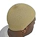 TheKufi Coffee Brown Soft Open-Weave Nylon Stretchy Kufi Hat Skull Cap Beanie (as1, Alpha, xx_l)