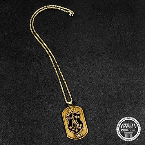 BBGreek Iota Phi Theta Fraternity Paraphernalia - Dog Tag Pendant Necklace - Officially Licensed - Collection2