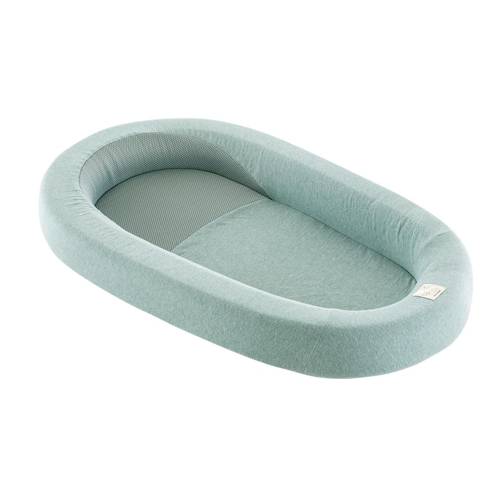 Träumeland - Nid de bébé - Respirant et doux - Avec coussin d'air 3D - Matelas de couchage portable - Idéal pour les nouveau-nés - Confort et sécurité pour la maison et les déplacements