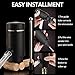 Electric Wine Aerator, Wine Dispenser Pump, Automatic Wine Pourer, Instant Wine Decanter, One-Touch Wine Oxidizer with Retractable Tube, Portable and USB Rechargeable, Matte Black