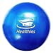 Healthies Small Exercise Ball - 9 Inch Fitness Ball for Physical Therapy, Pilates, Yoga, Barre, Shoulder and Core Training - with Straw