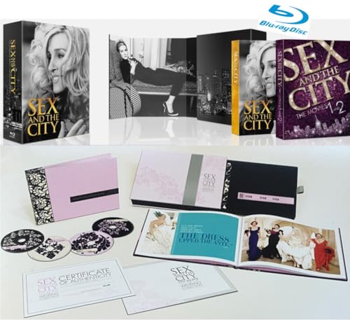 Sex and the City: The Ultimate Blu-ray Collection - The Complete Series (Seasons 1, 2, 3, 4, 5 & 6 Parts 1 & 2) / Sex & the City: The Movie 1 & 2 (The Wedding Collection with Bonus Wedding Album)