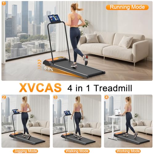 Image of Walking Treadmill Pad with Incline Handle Bar
