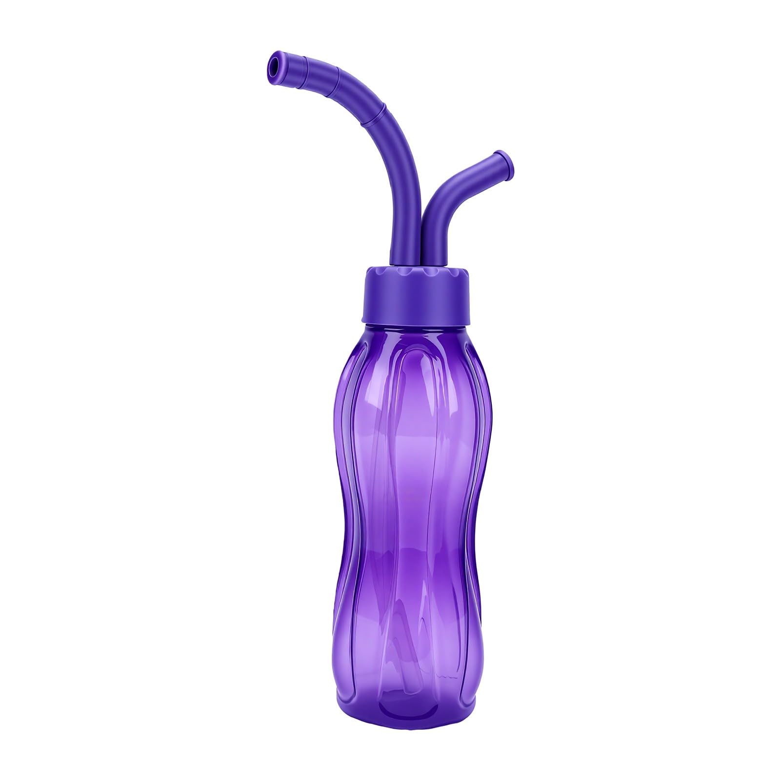 Zunate 580ML Stimmtrainer Flasche Doppelt Gebogener Mundstück Gesang