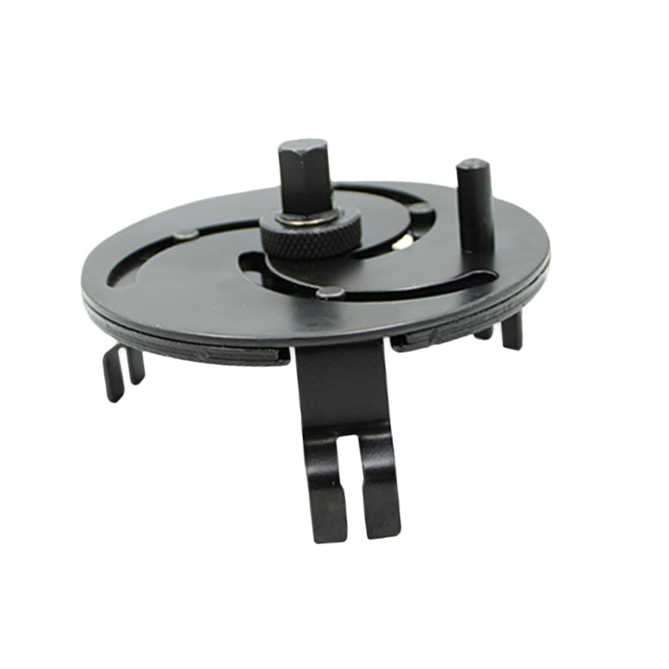 MAGICLULU Pump Wrench Tool Adjustable Jaw Design for Easy Removal of Lid Durable Metal Spanner for Efficient Oil Cover Installation and Disassembly