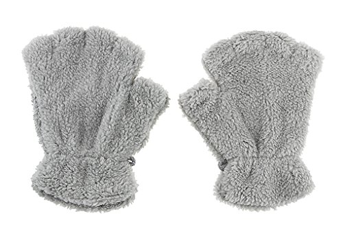 Cute Cat Paw Gloves Faux Fur Plush Winter Fingerless Gloves Mittens Lion Claw Halloween Cosplay Costumes for Women Girls3