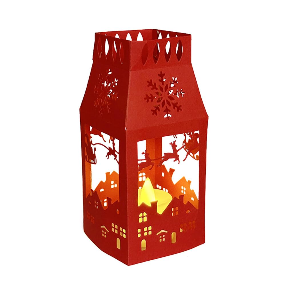 5 stuks kerststanssjablonen, kerstboom, rendier, stansvorm