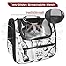 otnrnondcl Chemistry Set of Doodle Elements (2) Pet Travel Carrier | Ventilated Comfortable Design with Safety Features | Ideal for Small to Medium Sized Pets Cats, Dogs etc