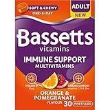 Bassetts Vitamins Adult Orange & Pomegranate Flavour Immune Support Multivitamins 30 Gummy Pastilles