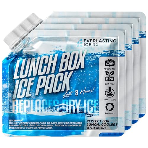Everlasting Ice RX Reusable Ice Packs (4 Pack)