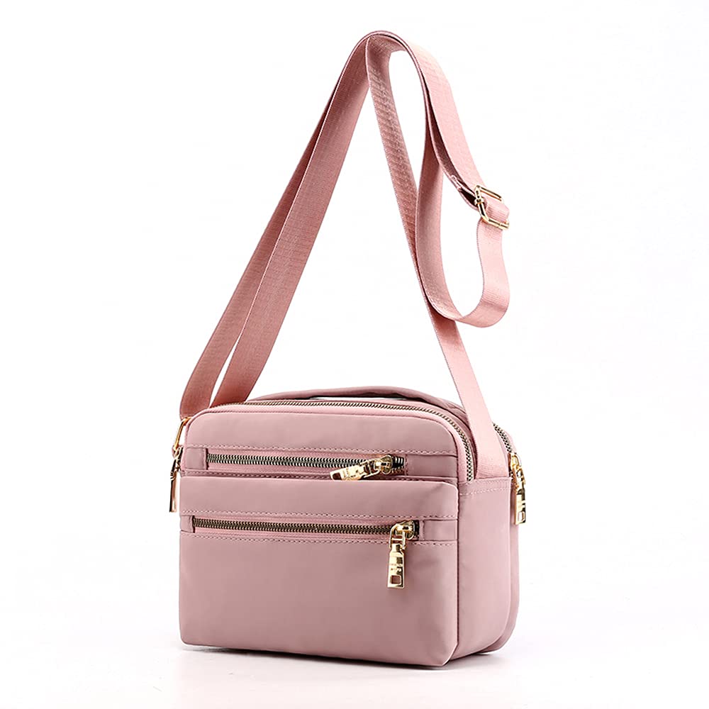 JIANLINST Small Crossbody Purses for Women Multi Pocket Casual Crossbody Bag Cellphone Wallet Purse Shoulder Bag
